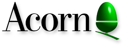 [Acorn logo]